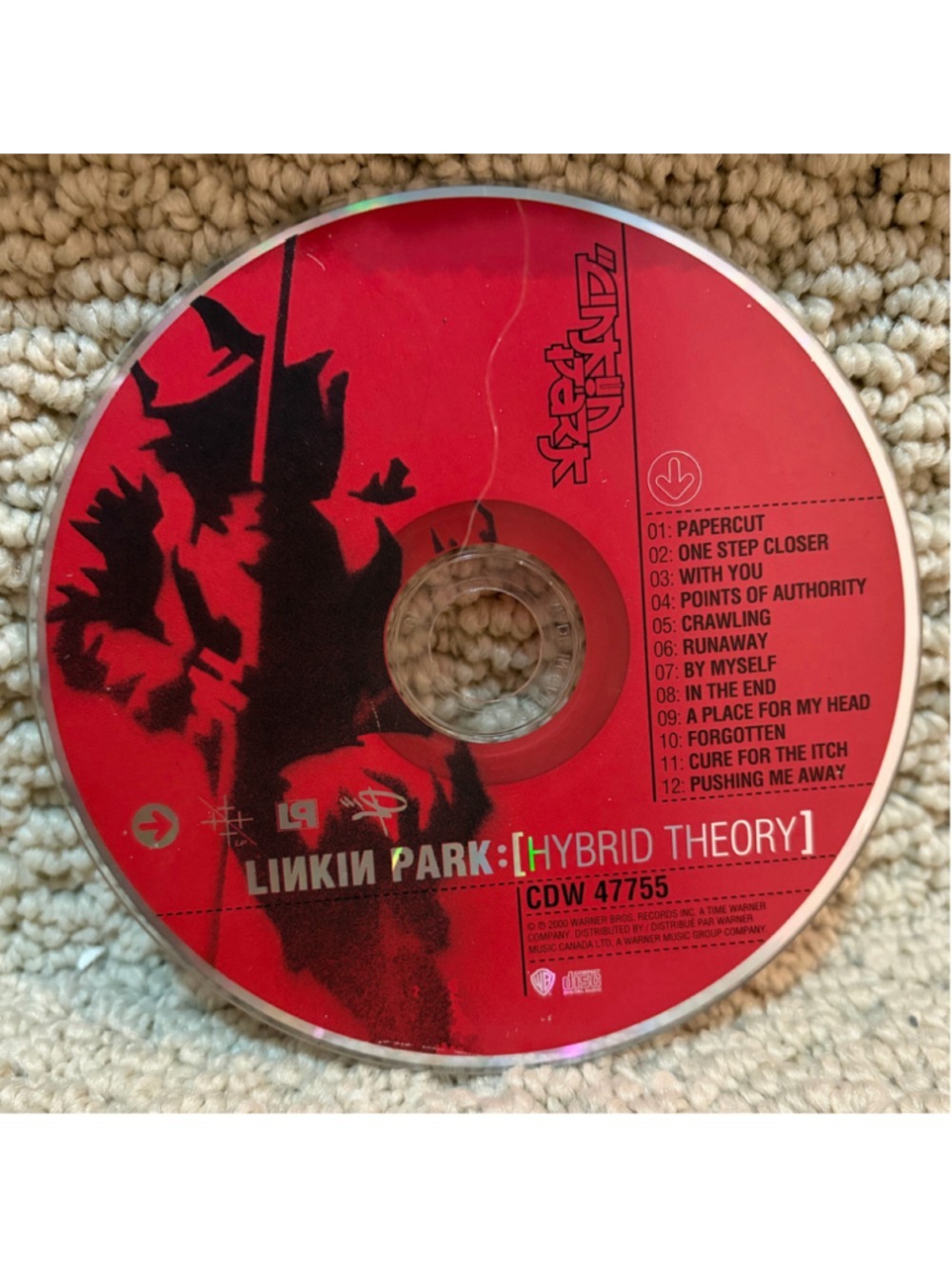 Linkin Park Hybrid Theory CD Music Album